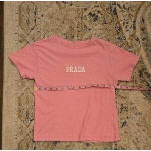 Prada Kids Light Pink Tee